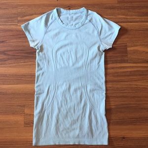 LULULEMON swiftly tech T-shirt , baby blue